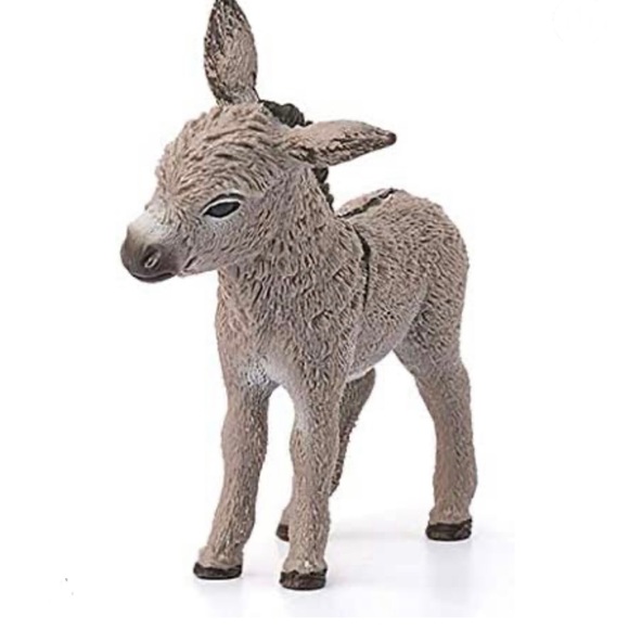 Schleich Exclusive Brown Donkey Foal main image 1